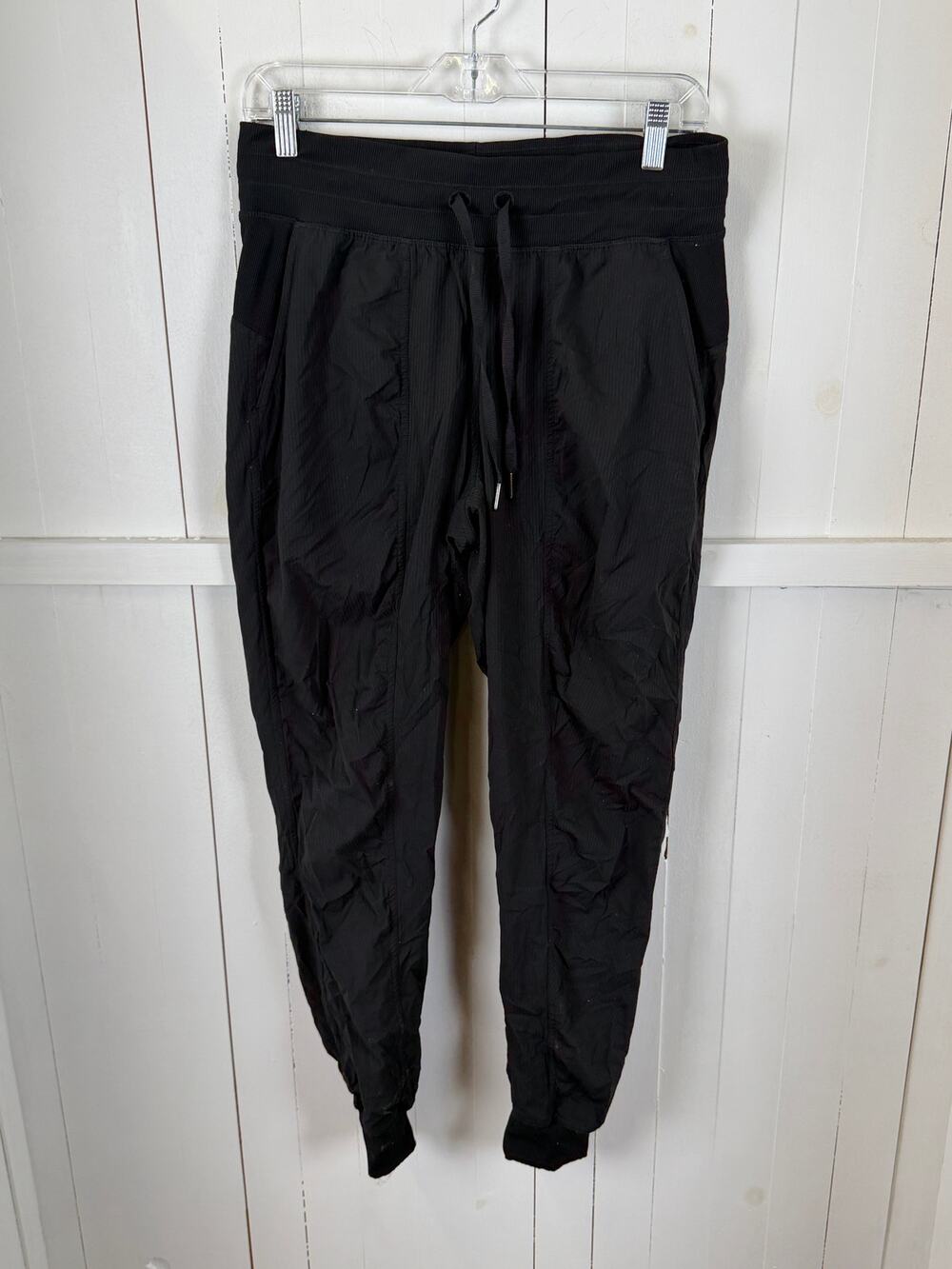 Lululemon Black Sweatpants Women's Size 8 Excellent Condition